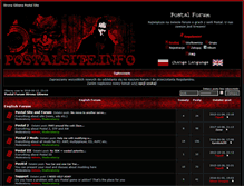 Tablet Screenshot of forum.postalsite.info